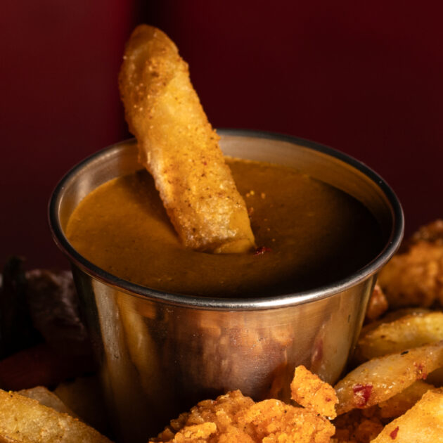 Irish Chip Shop Curry Loaded Fries